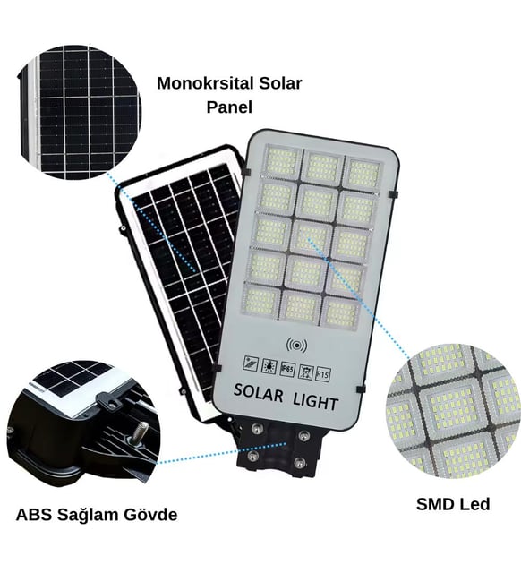 300 Watt Solar Armatür - Görsel 3