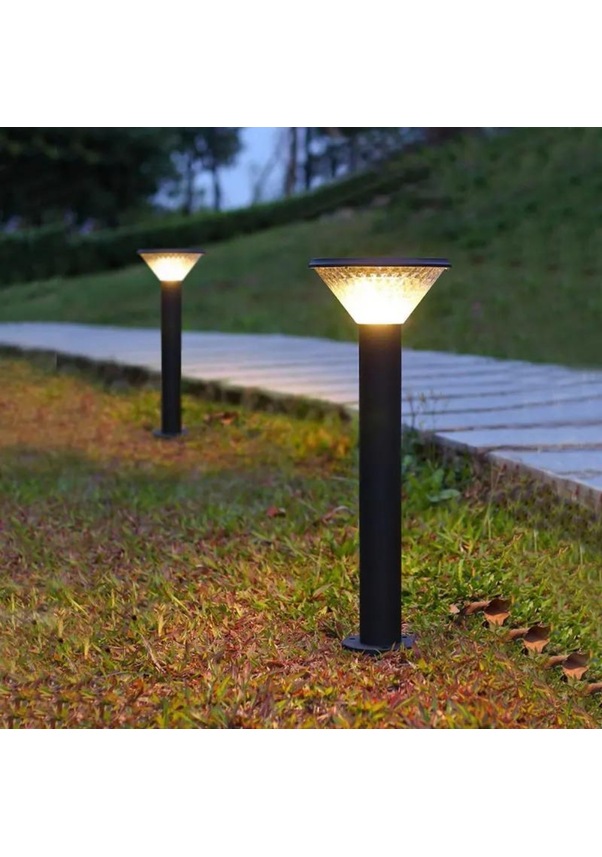 100Watt Güneş Enerjili Solar Bahçe Armatür (80Cm Direkli) - Görsel 5